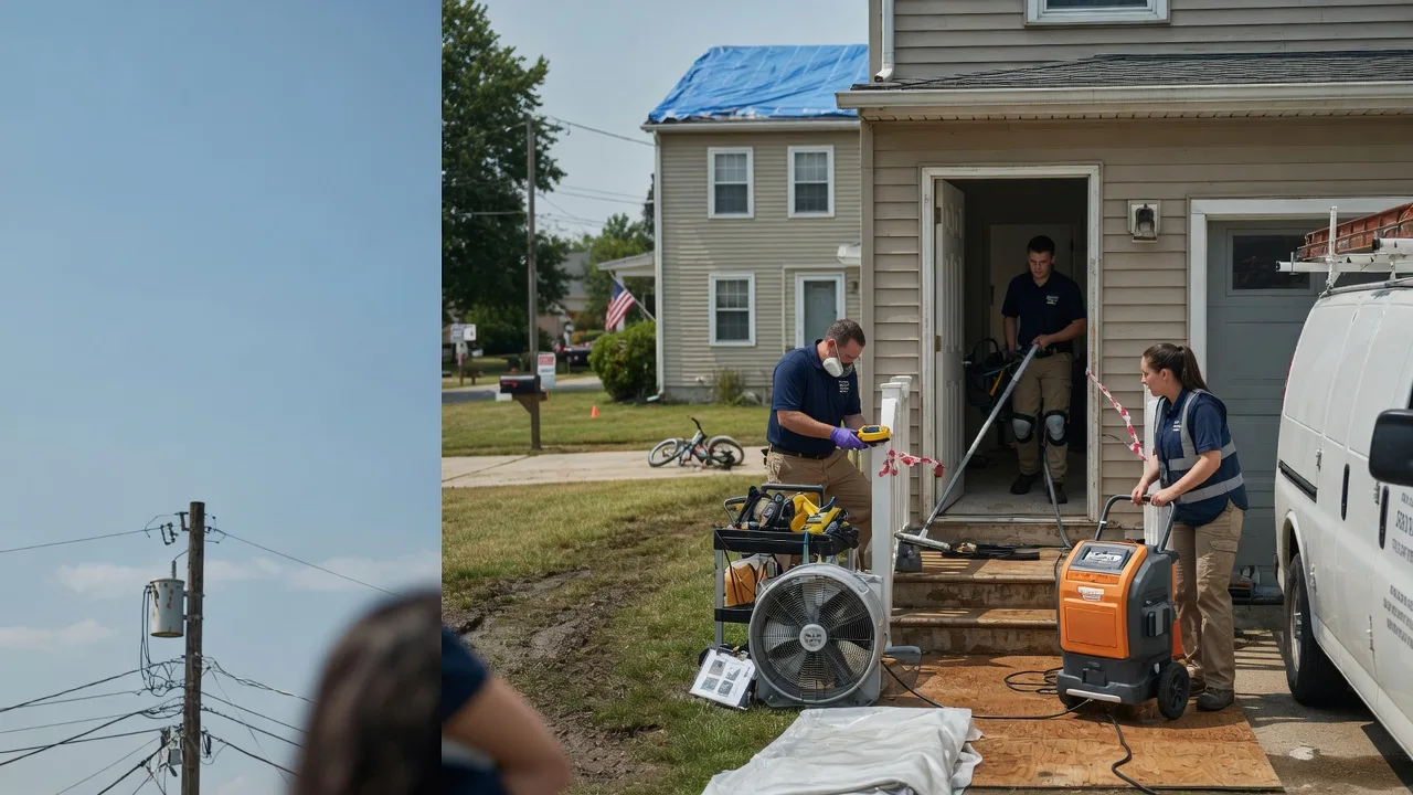 Water Damage Repair in Austinburg, OH near me